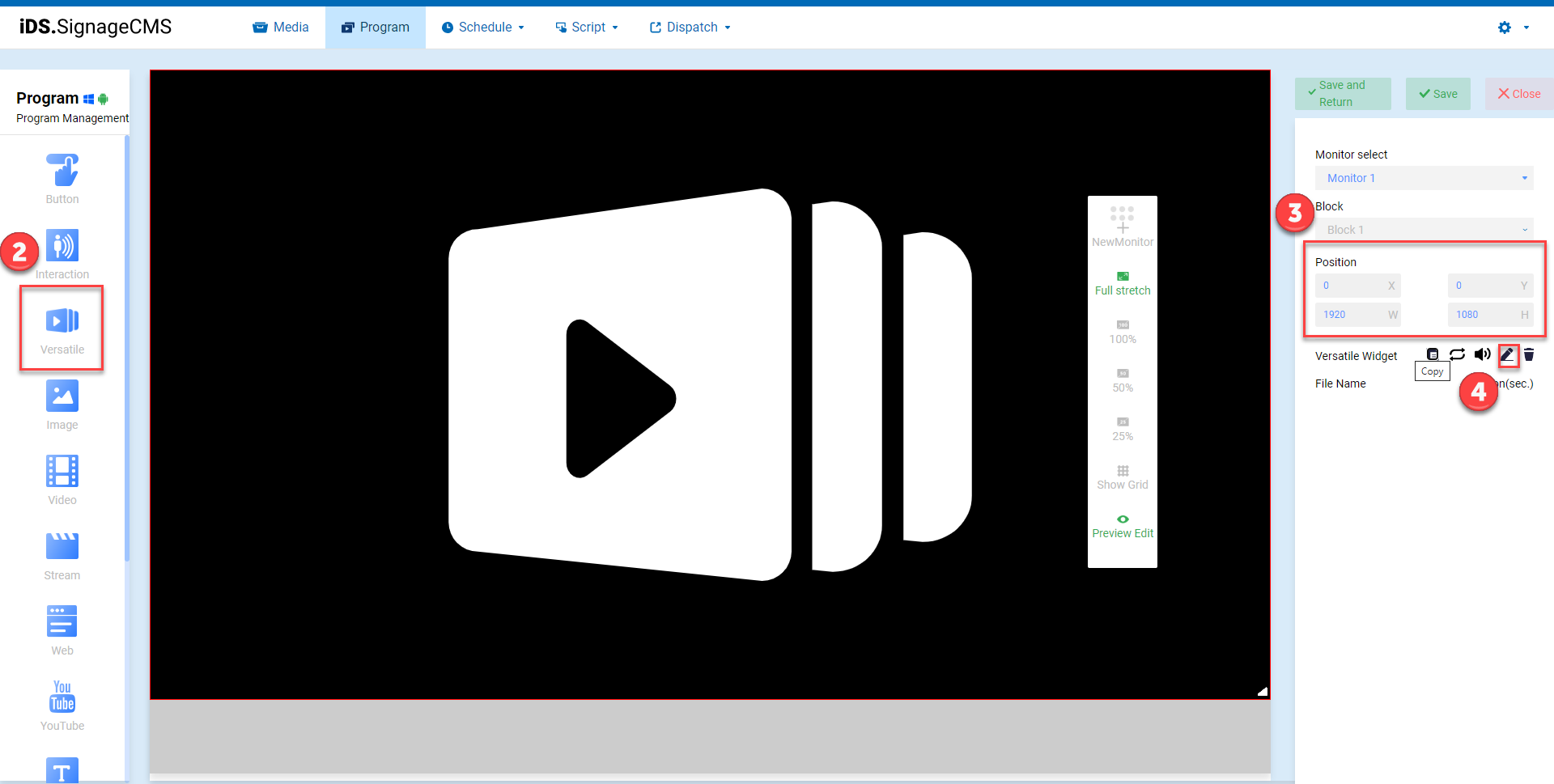 Create Program and Schedule Dispatch | Advantech WISE Learning Hub