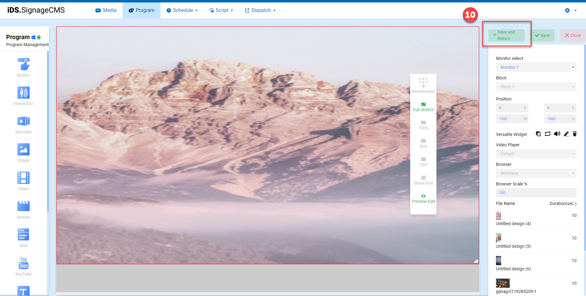 Create Program and Schedule Dispatch | Advantech WISE Learning Hub