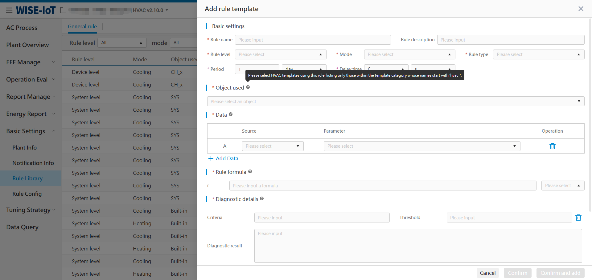 Apply Rule from Library - Step 1