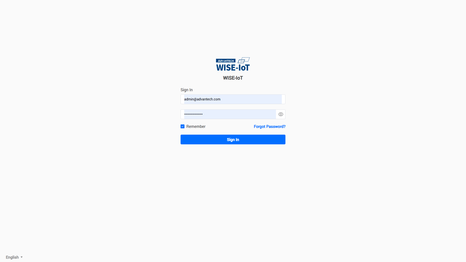 Login Page